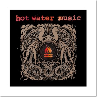 Hot Water Music Posters and Art